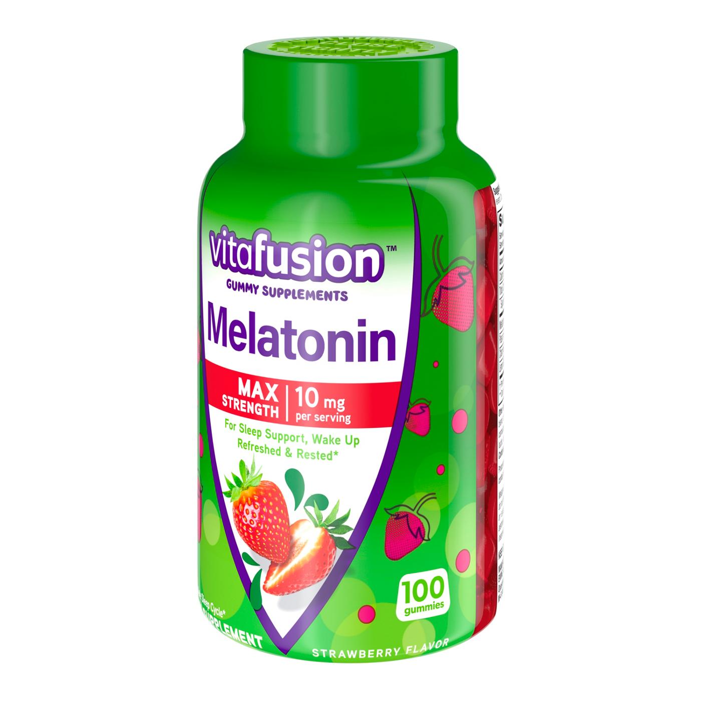 Vitafusion Melatonin Max Strength 10 mg Gummies; image 4 of 6