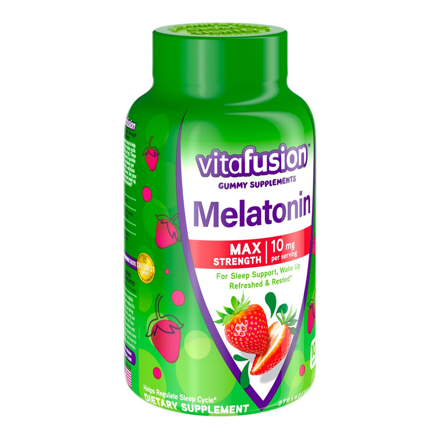 Vitafusion Melatonin Max Strength 10 mg Gummies; image 6 of 6