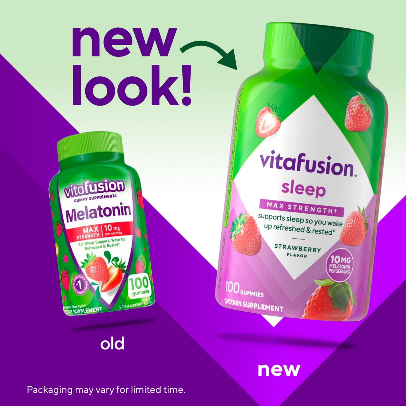 Vitafusion Melatonin Max Strength 10 mg Gummies; image 6 of 6