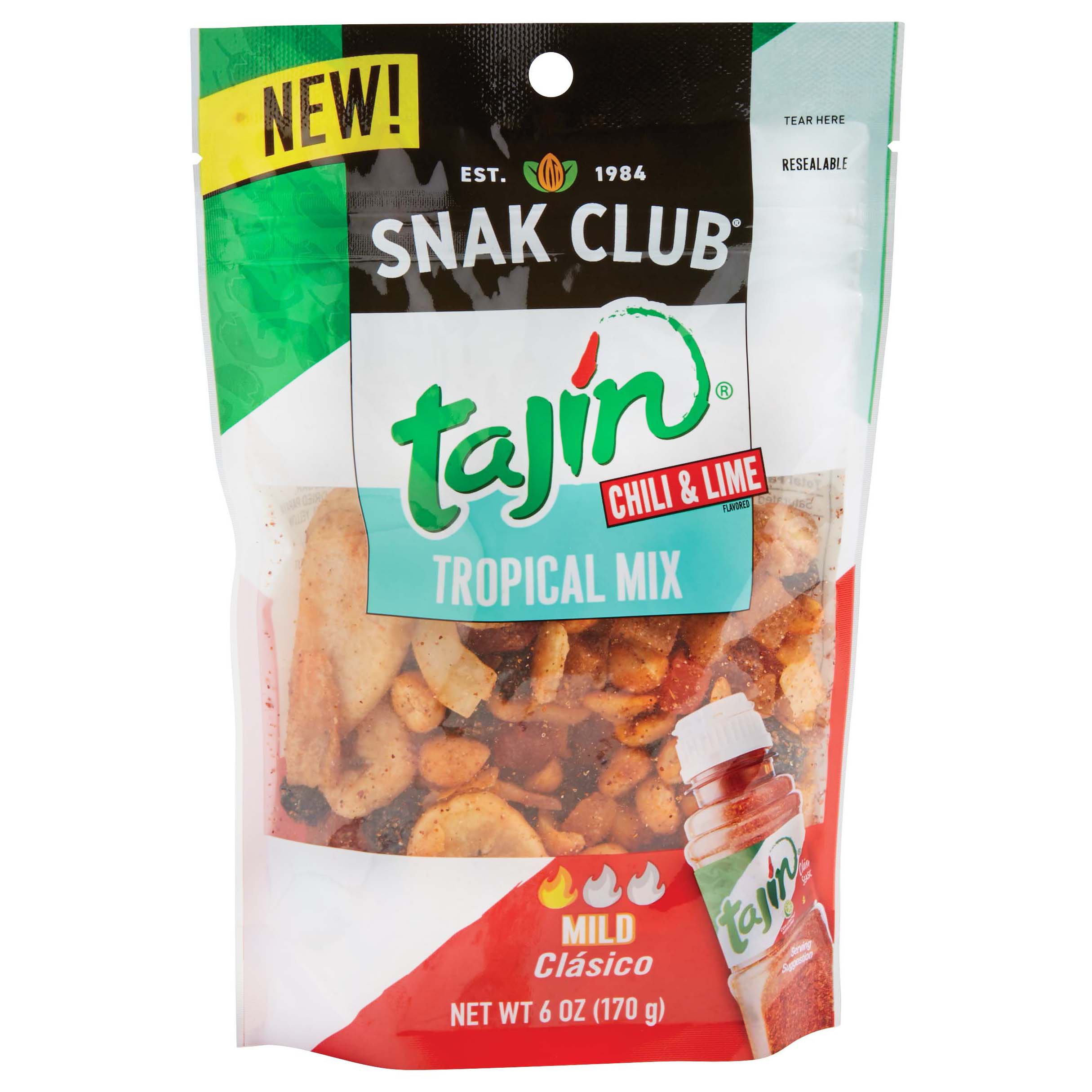 Snak Club Tajin Tropical Mix Shop Nuts & Seeds at HEB