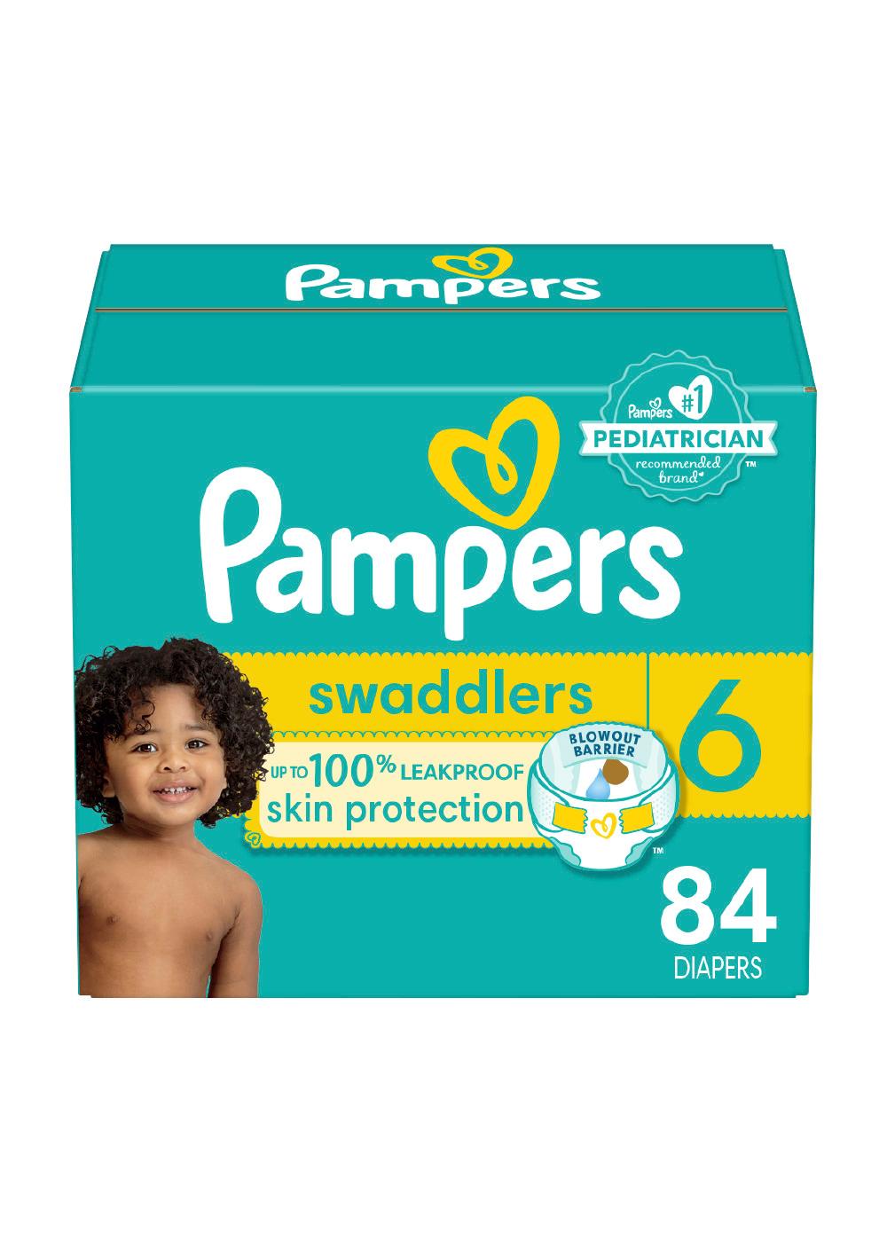 Pampers Swaddlers Baby Diapers - Size 6; image 1 of 7