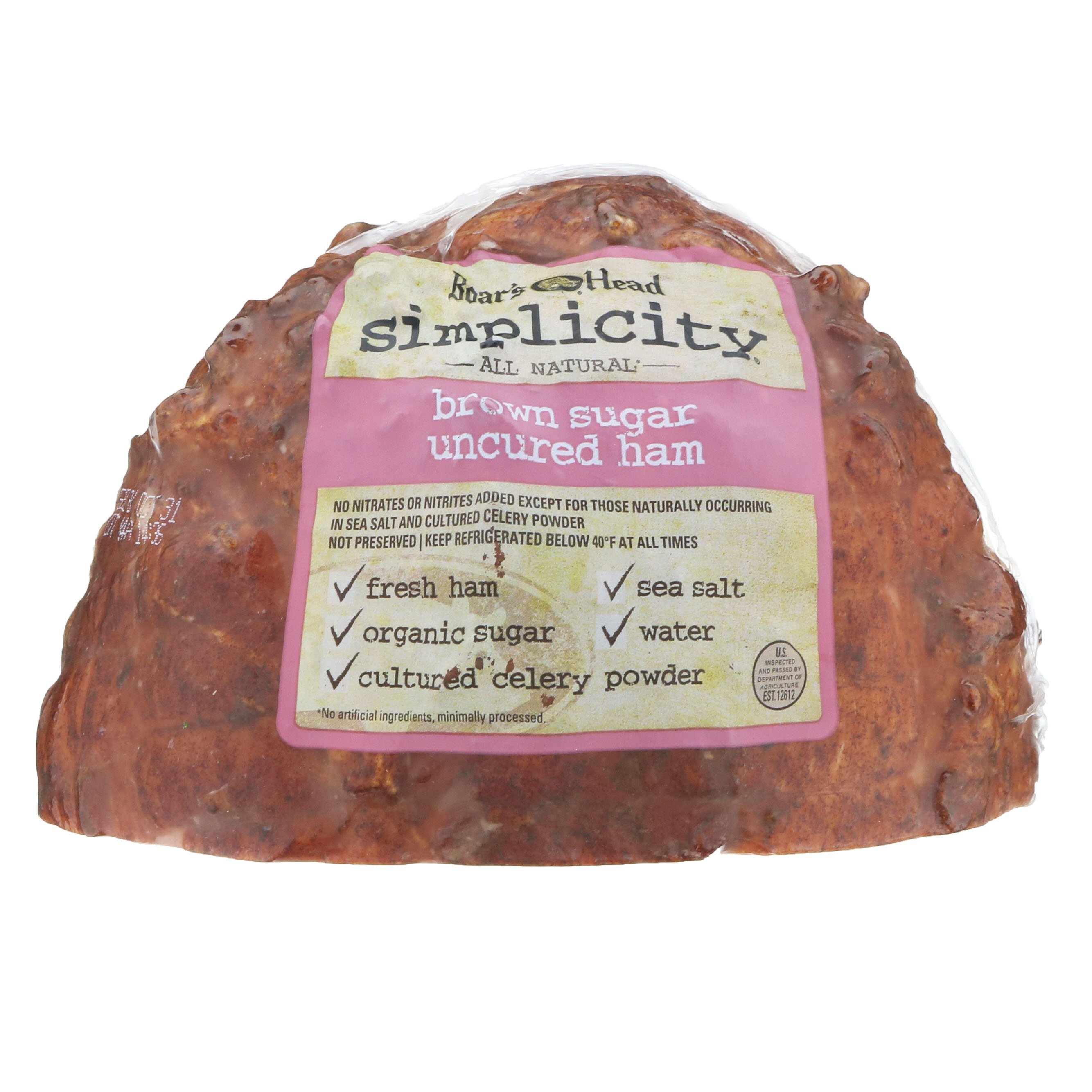 Boar's Head Simplicity Brown Sugar Uncured Ham Shop Meat at HEB