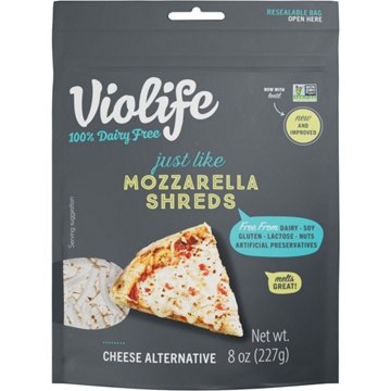 Violife Just Like Mozzarella Shreds Dairy Free Cheese Alternative