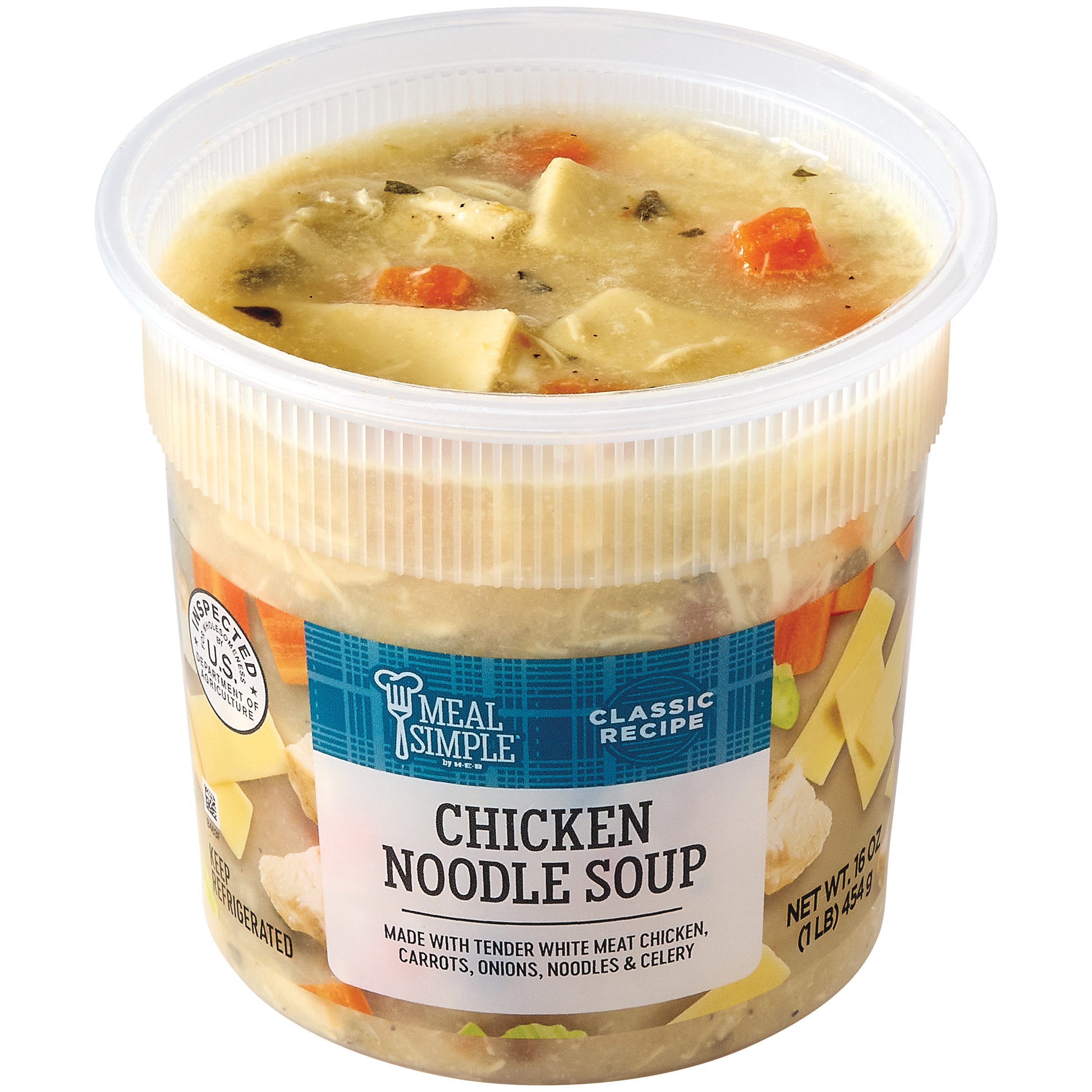 Meal Simple by H-E-B Chicken Noodle Soup - Shop Soup at H-E-B