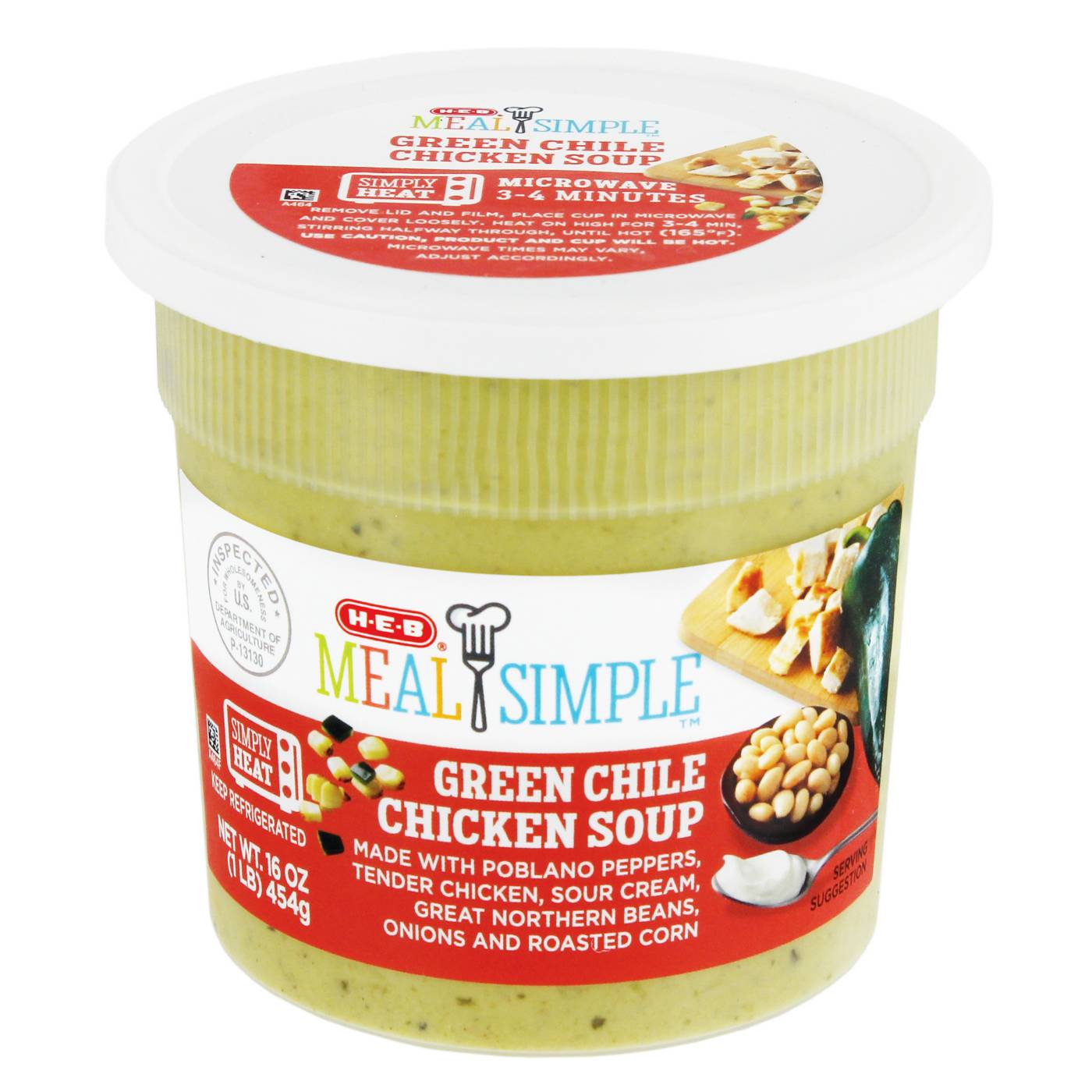 Meal Simple by HEB Green Chile Chicken Soup Shop Soup at HEB