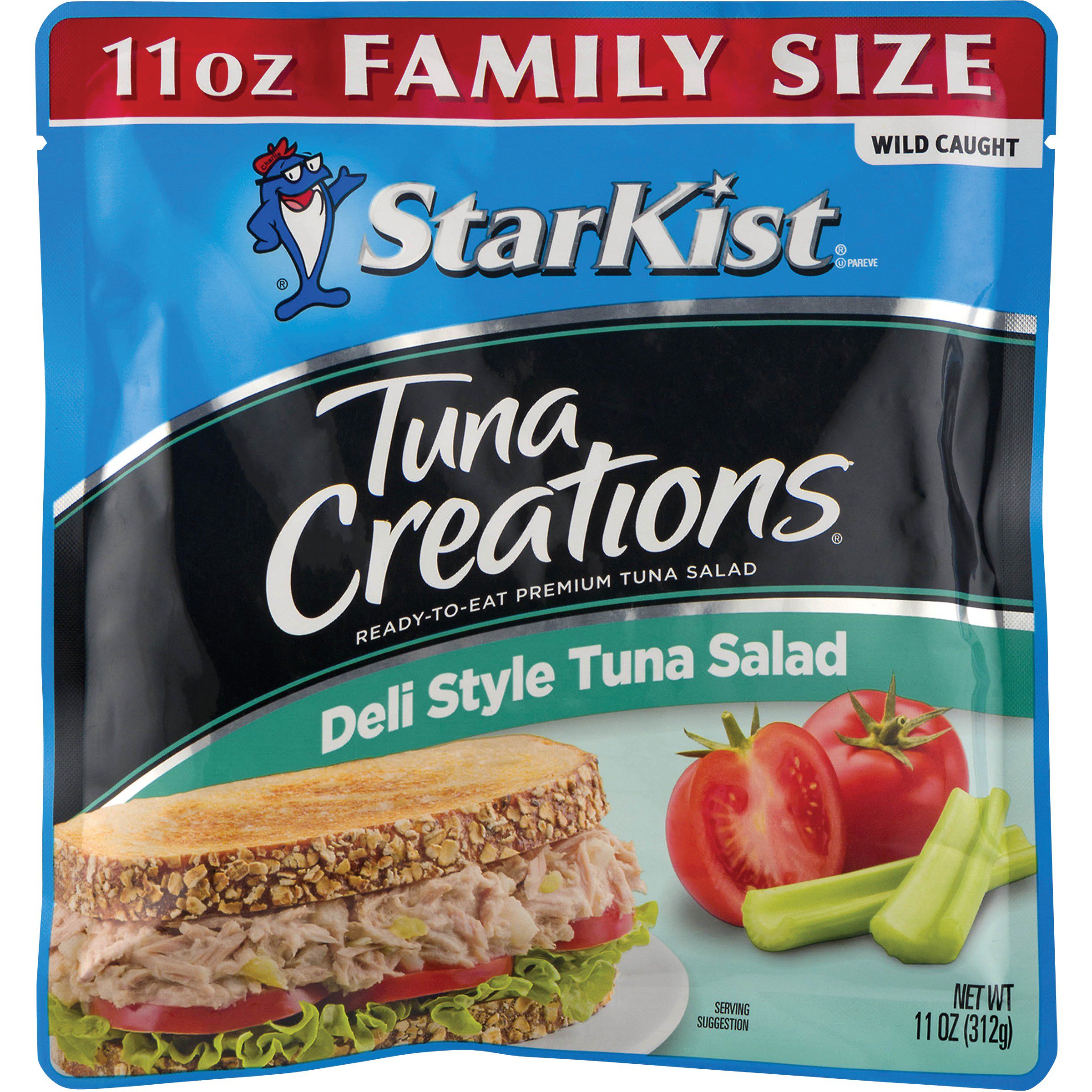 StarKist Tuna Creations Deli Style Tuna Salad Pouch Family Size Shop