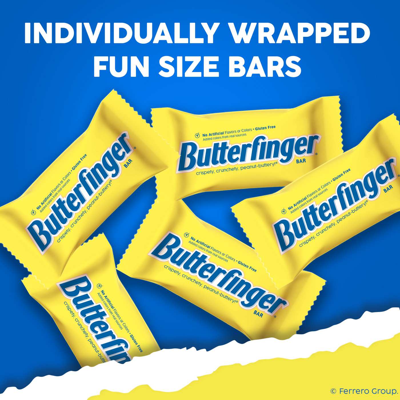 Butterfinger Chocolate Fun Size Candy Bars; image 3 of 11