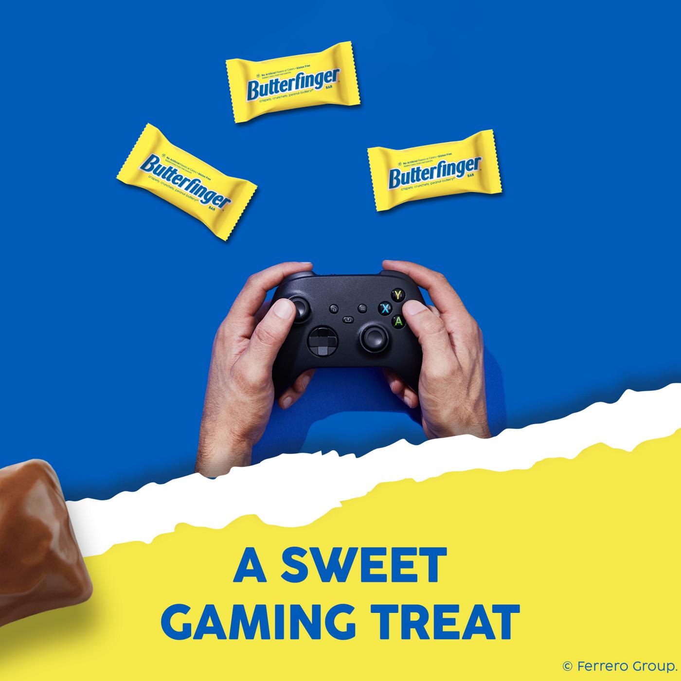 Butterfinger Chocolate Fun Size Candy Bars; image 9 of 11