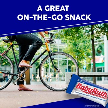 Baby Ruth Chocolate Fun Size Candy Bars, 10.2 oz