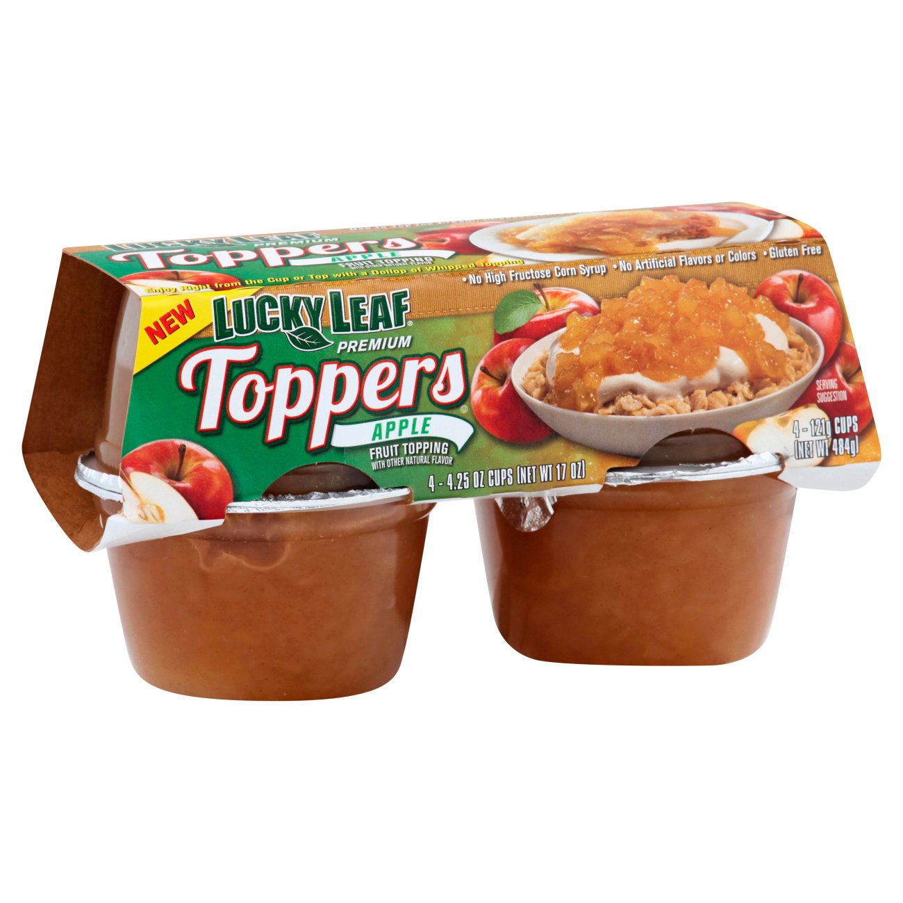 Lucky Leaf Toppers Apple Fruit Topping Shop Pie Filling at HEB