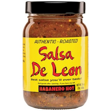 Salsa De Leon Roasted Salsa - Habanero Hot