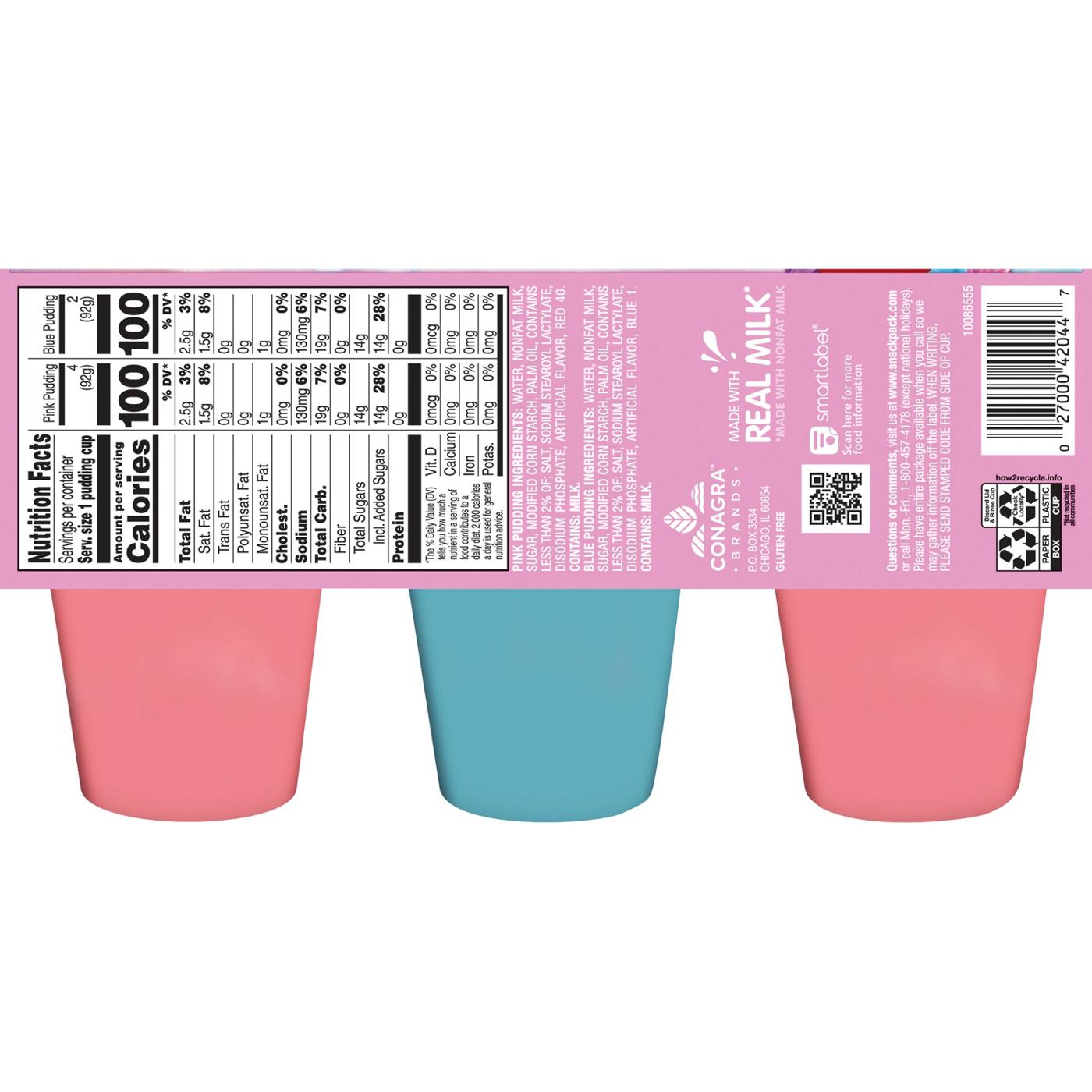 Snack Pack Unicorn Magic Pudding Cups; image 4 of 7