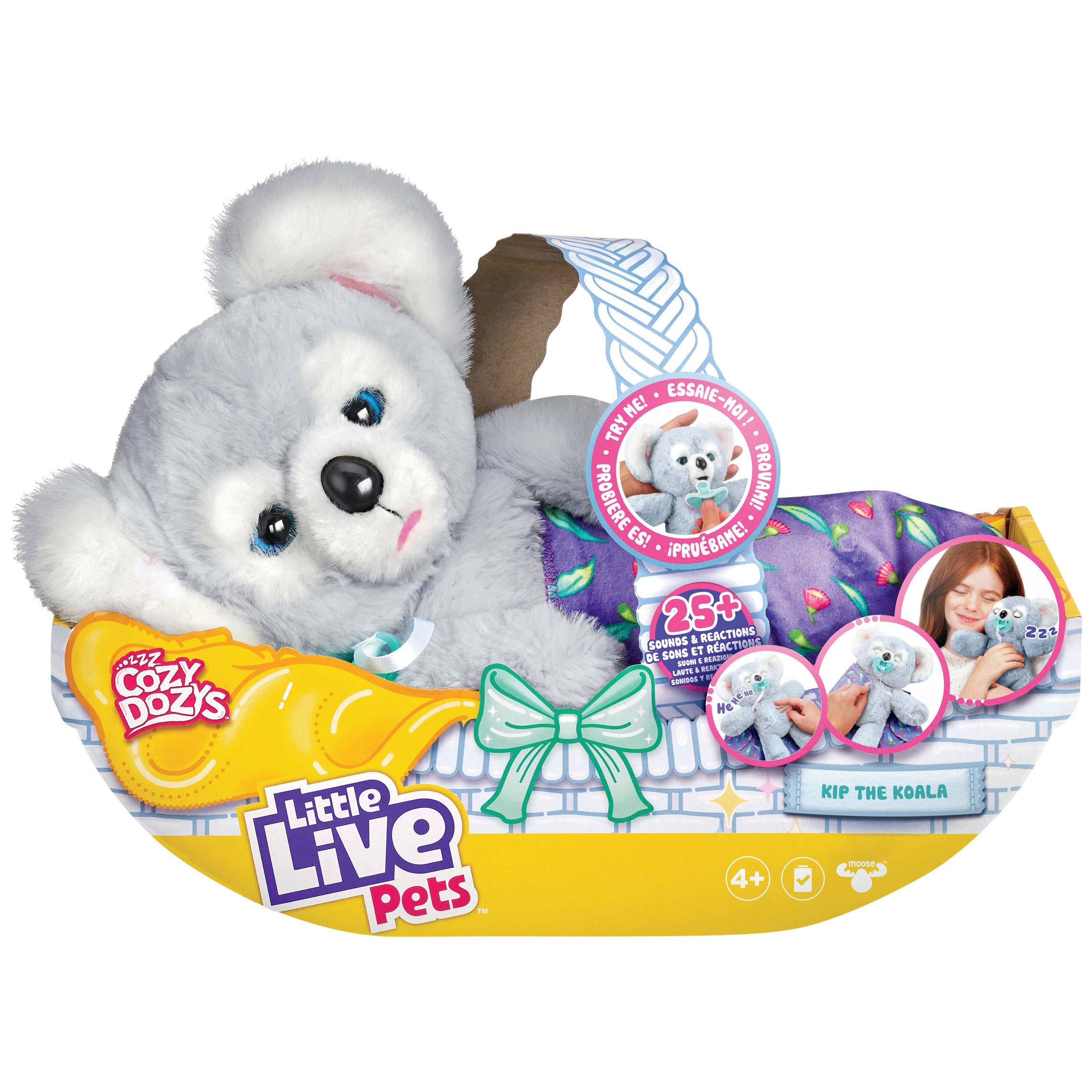 little live pets cozy dozy cubbles the bear electronic pet