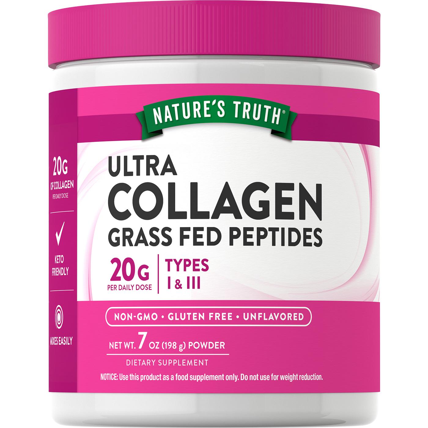 Nature's Truth Ultra Collagen Unflavored Powder; image 1 of 4