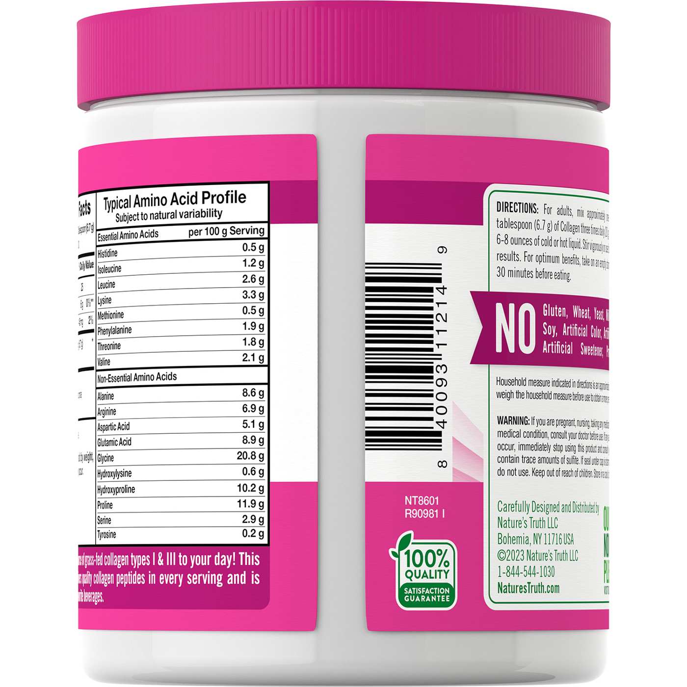 Nature's Truth Ultra Collagen Powder - Unflavored; image 2 of 4