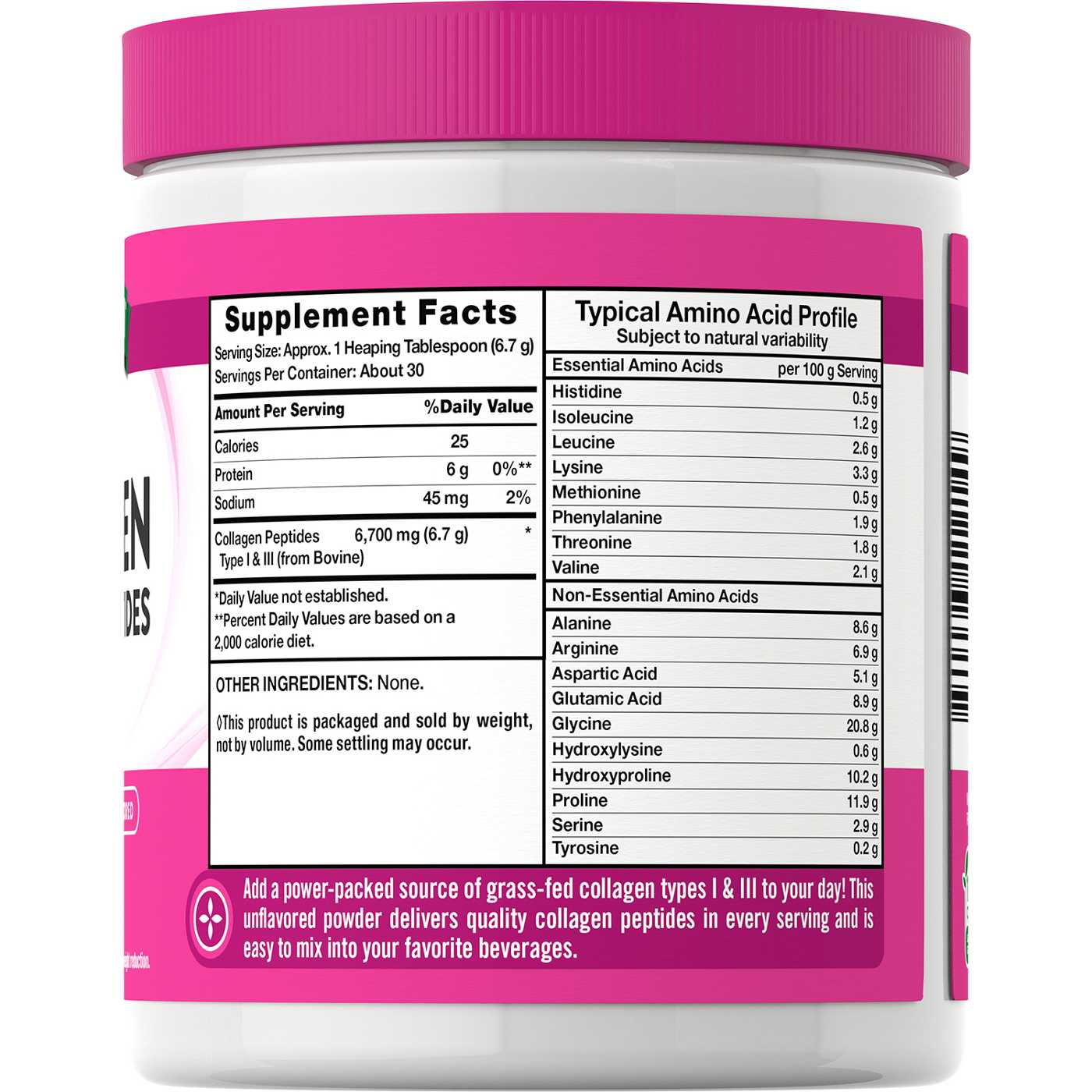 Nature's Truth Ultra Collagen Powder - Unflavored; image 3 of 4