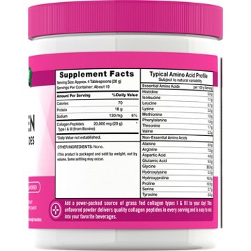 Nature's Truth Ultra Collagen Powder - Unflavored, 7 oz
