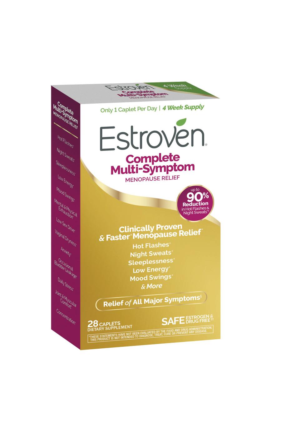 Estroven Complete Menopause Relief; image 1 of 4