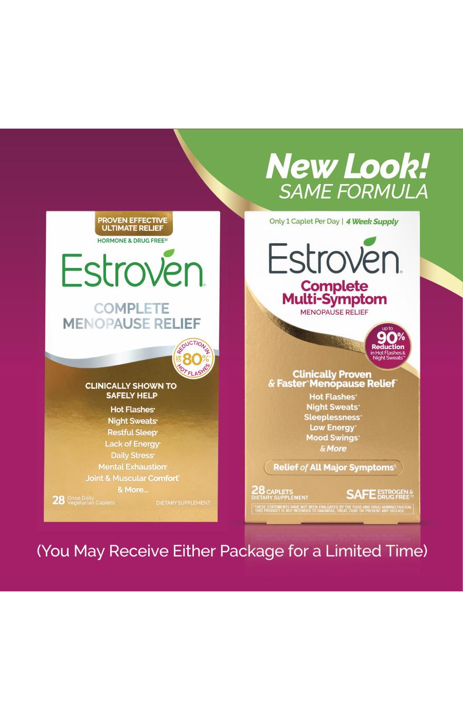 Estroven Complete Menopause Relief; image 2 of 4