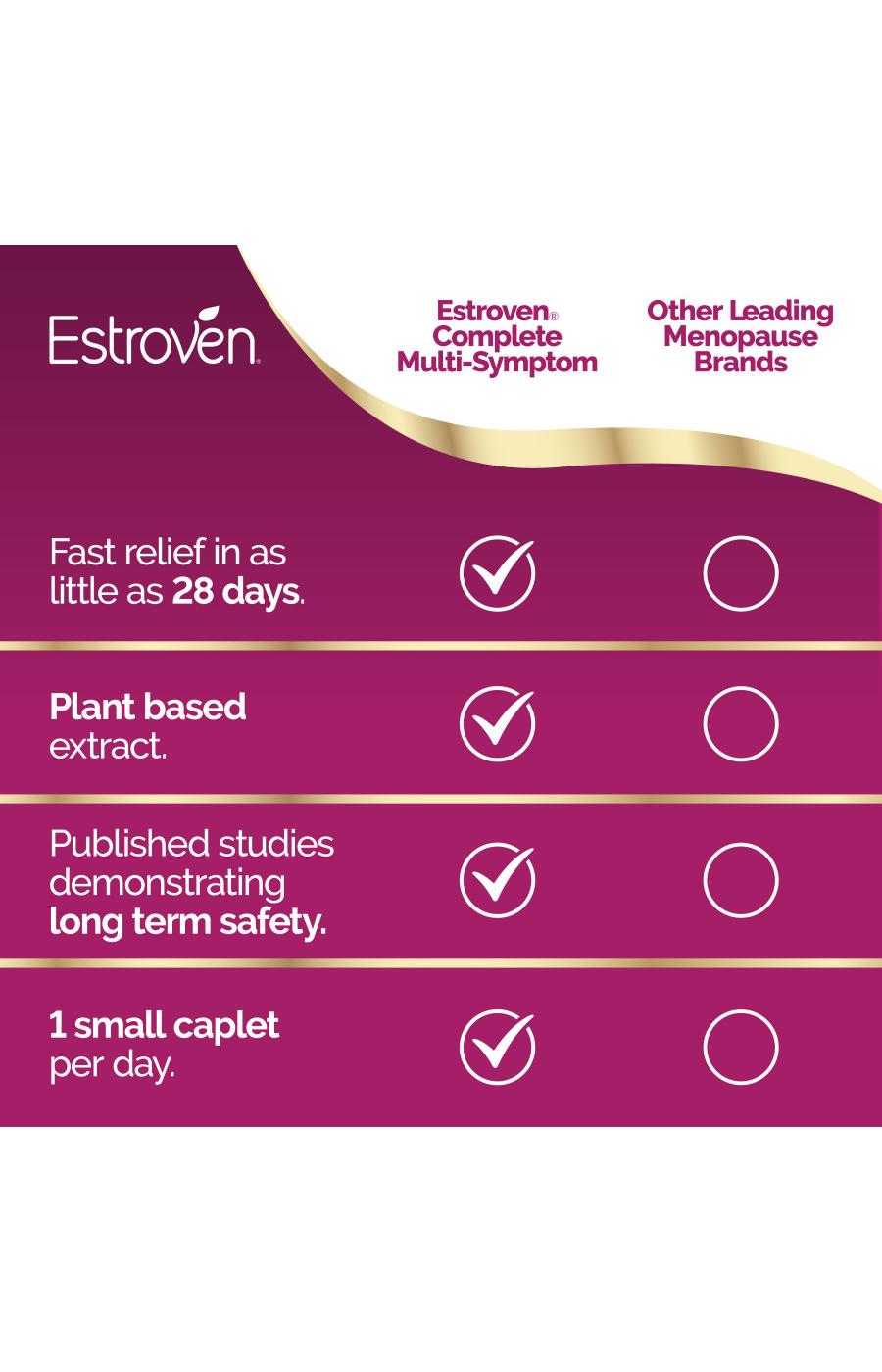 Estroven Complete Menopause Relief; image 5 of 7