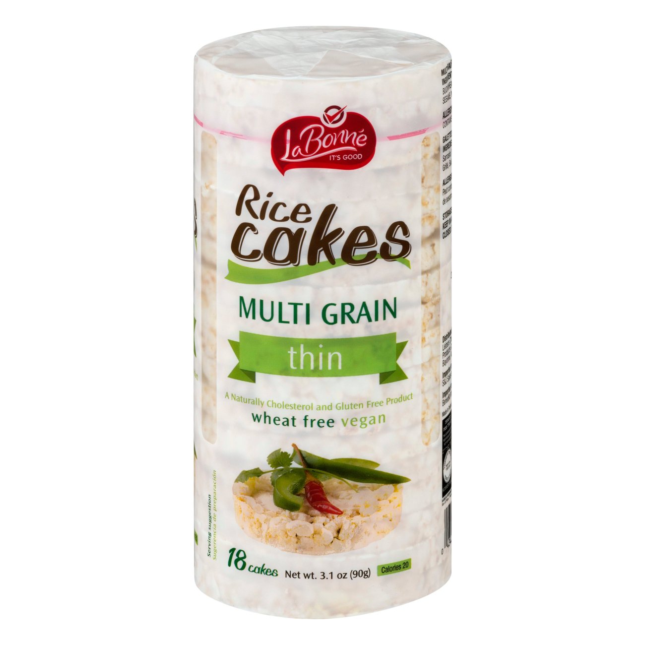 La Bonne Thin Multi Grain Rice Cakes Shop Crackers & Breadsticks at HEB