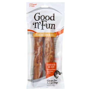 Healthy Hide Good 'n' Fun 8 in Beef Flavored Rolls Dog Treats