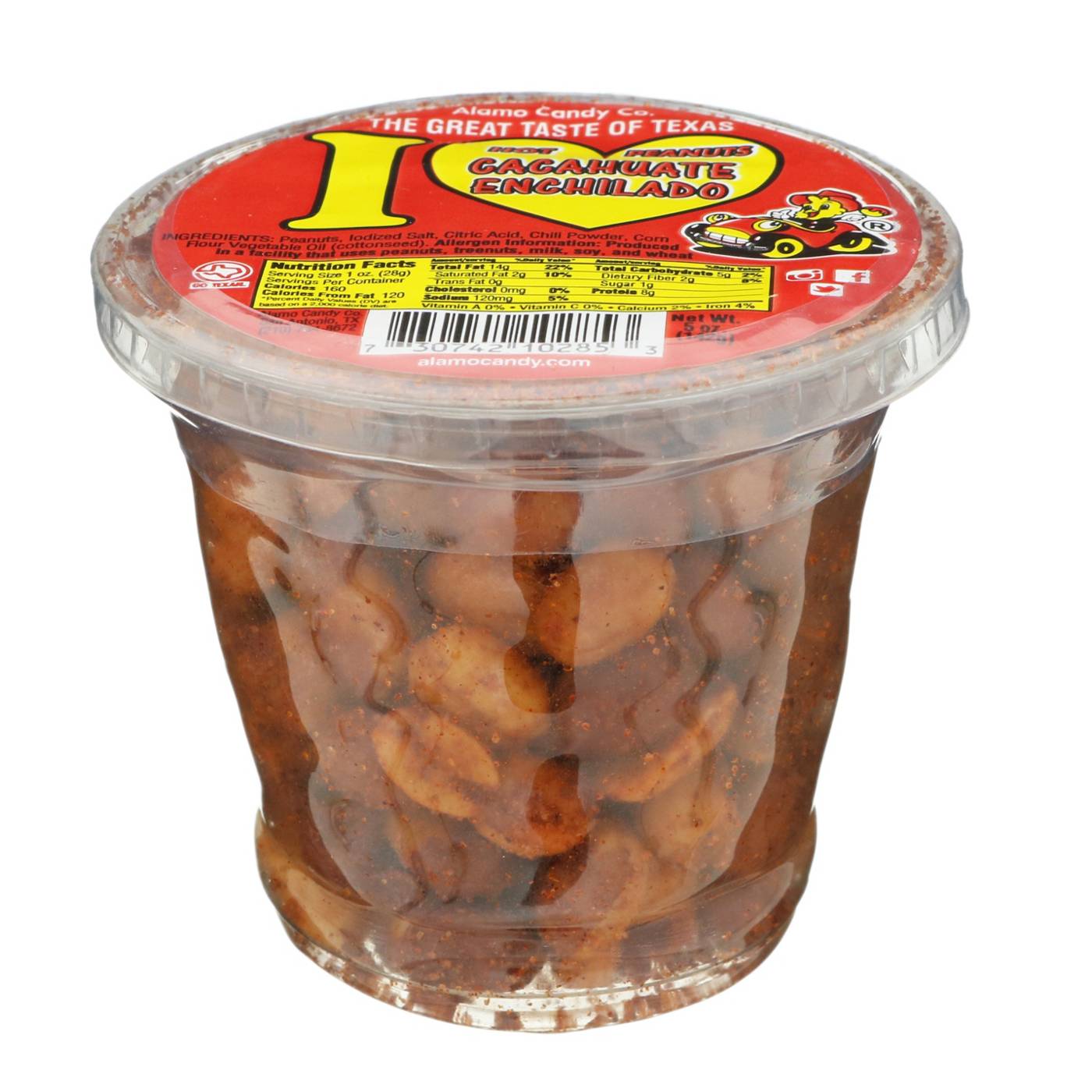 Alamo Candy Hot Peanuts Cup; image 1 of 3