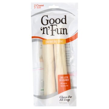Healthy Hide Good 'n' Fun 8 in Gourmet Dog Chew Rolls