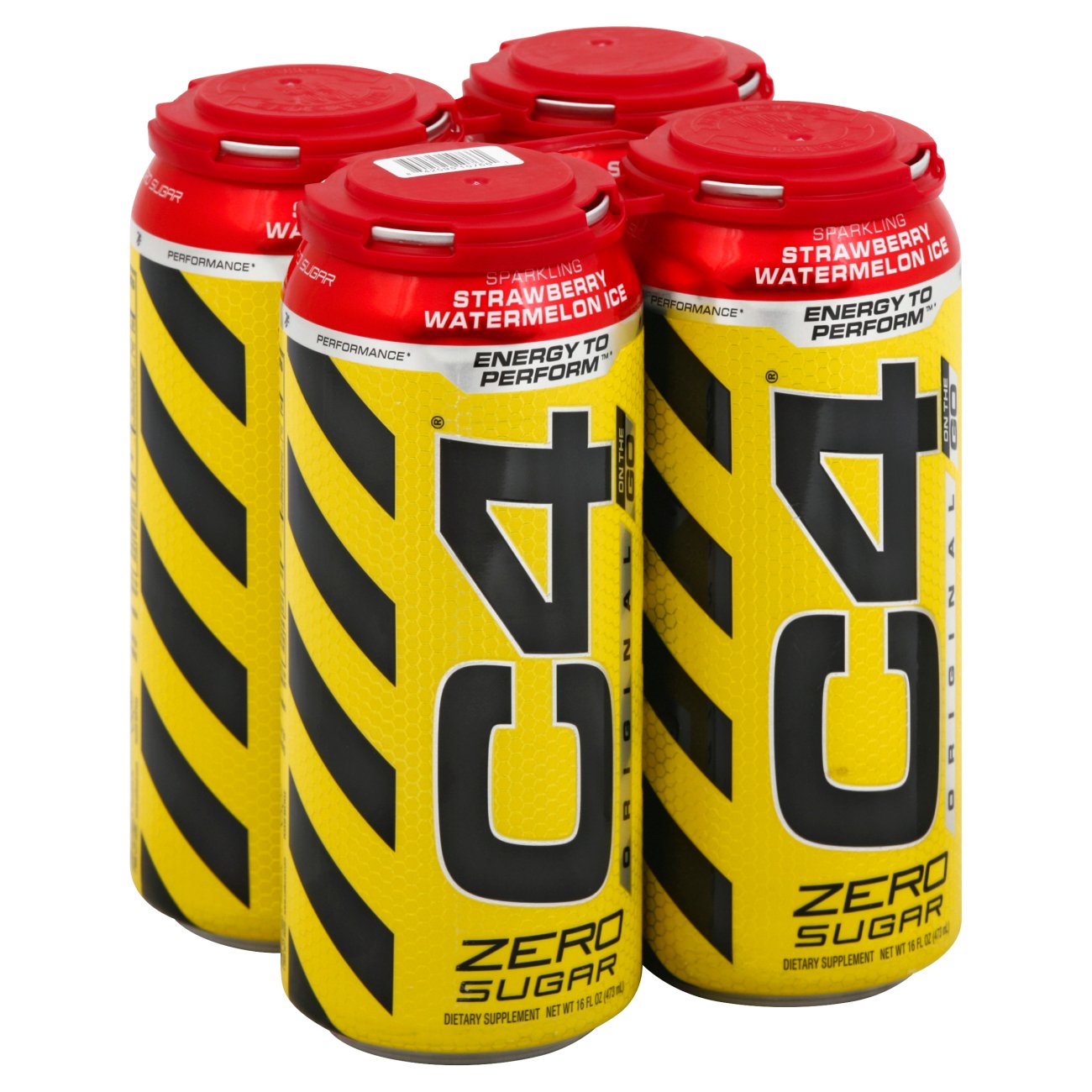 C4 Original On The Go Carbonated Performance Energy Drink, 51% OFF