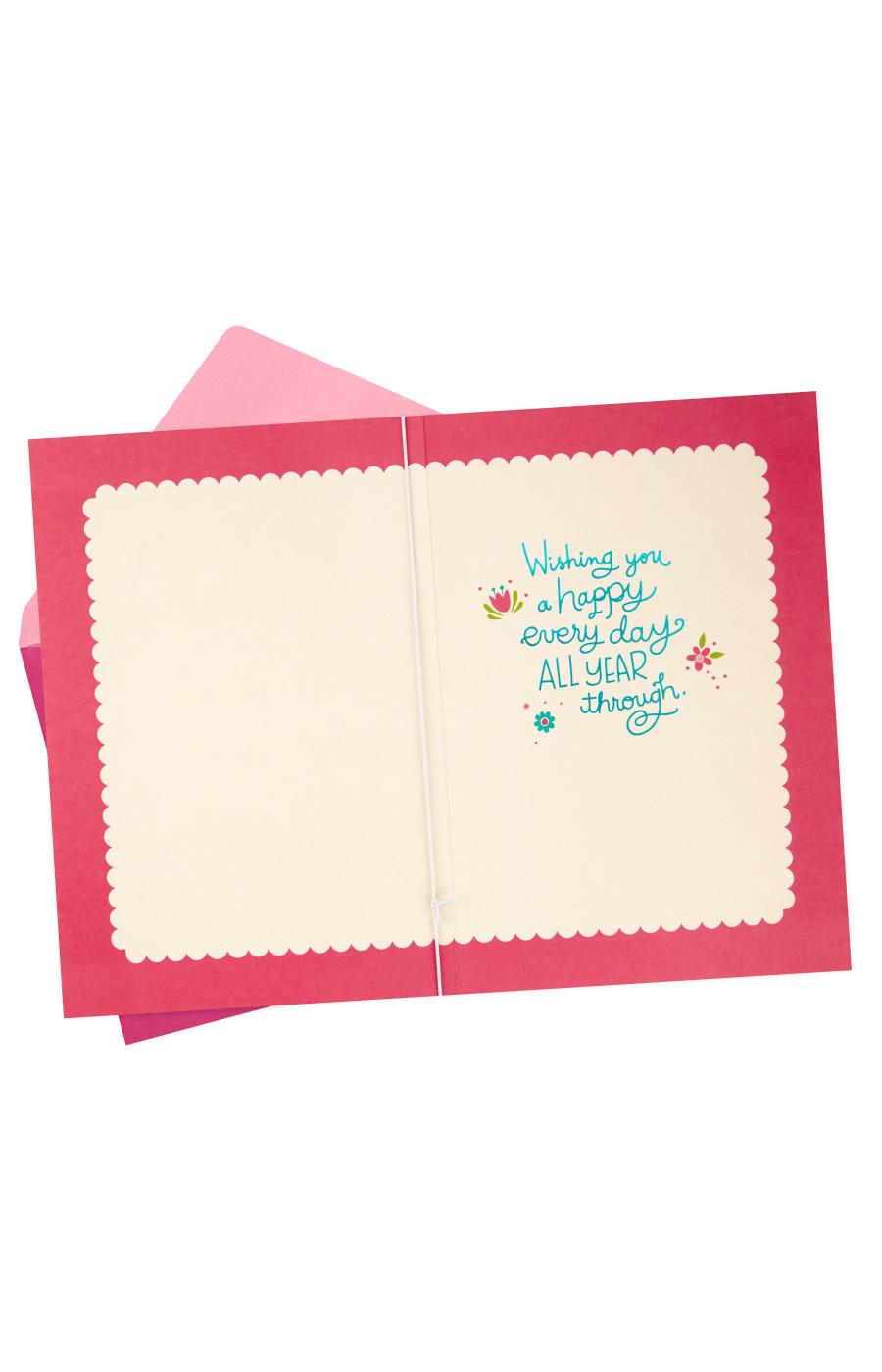 Hallmark Snoopy with Flowers Peanuts Mother's Day Card - S27, S10; image 2 of 6