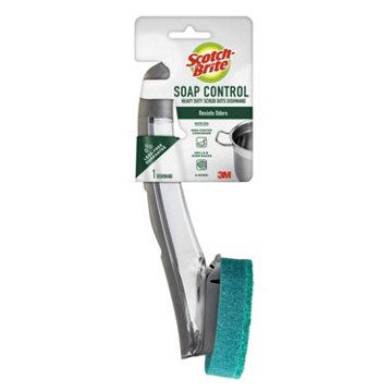 Scotch-Brite Soap Control Heavy Duty Scrub Dots Dishwand