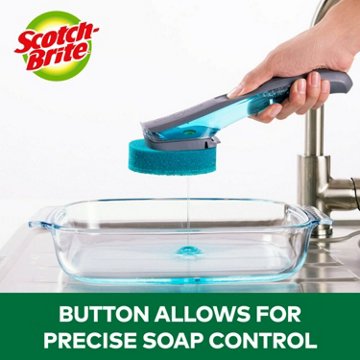 Scotch-Brite Soap Control Heavy Duty Scrub Dots Dishwand