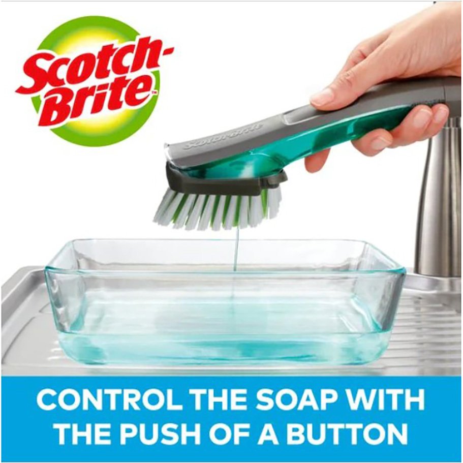 Scotch-Brite Soap Control Brush Scrubber Dishwand - Shop Brushes at H-E-B