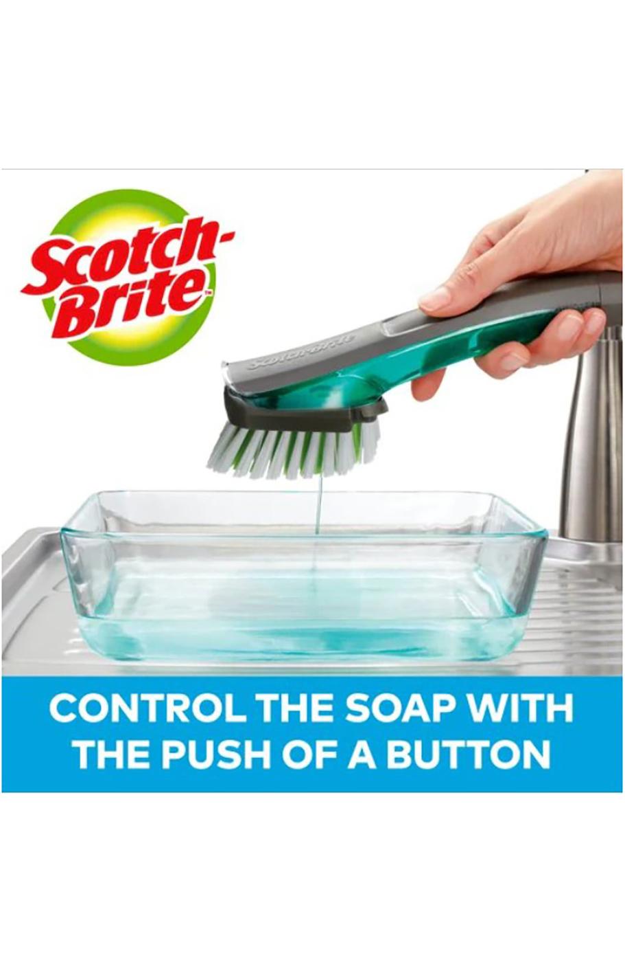 Scotch-Brite Soap Control Brush Scrubber Dishwand - Shop Brushes at H-E-B