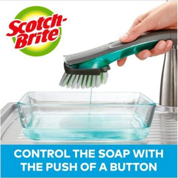 Scotch-Brite Soap Control Brush Scrubber Dishwand