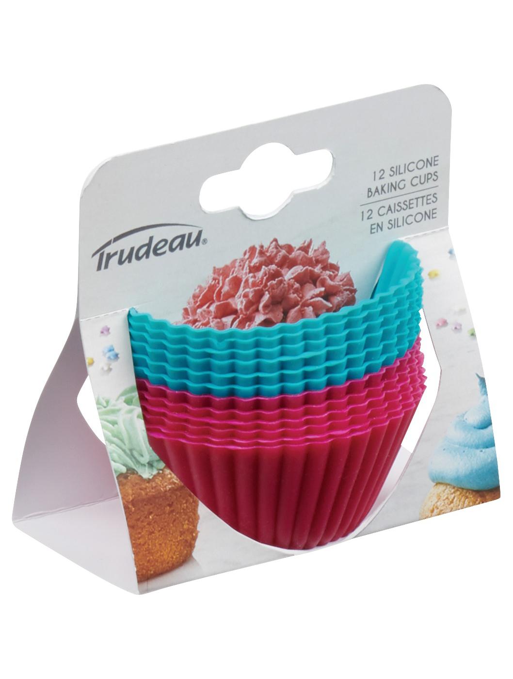 Trudeau Silicone Standard Baking Cups, Set of 12 - Spoons N Spice