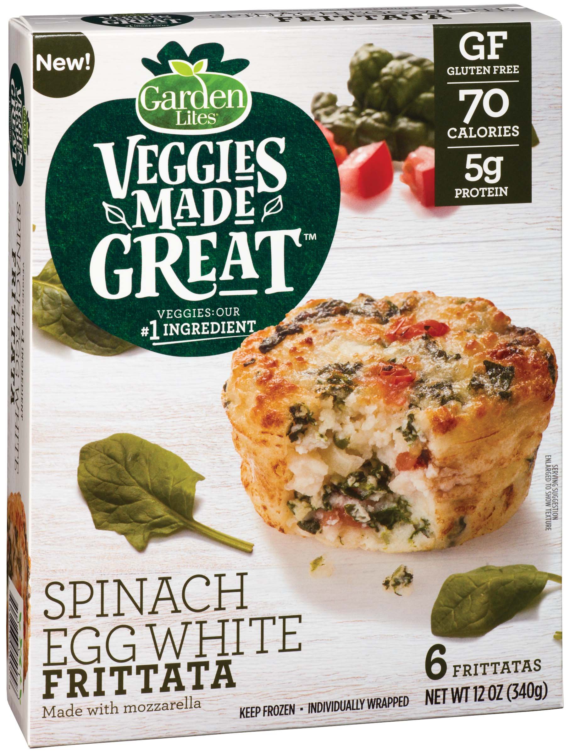 Veggies Made Great Spinach Egg White Frittata Shop Entrees & sides at HEB