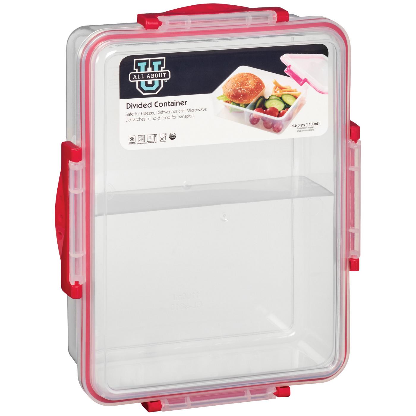 All About U Lunch Box Divided; image 1 of 4