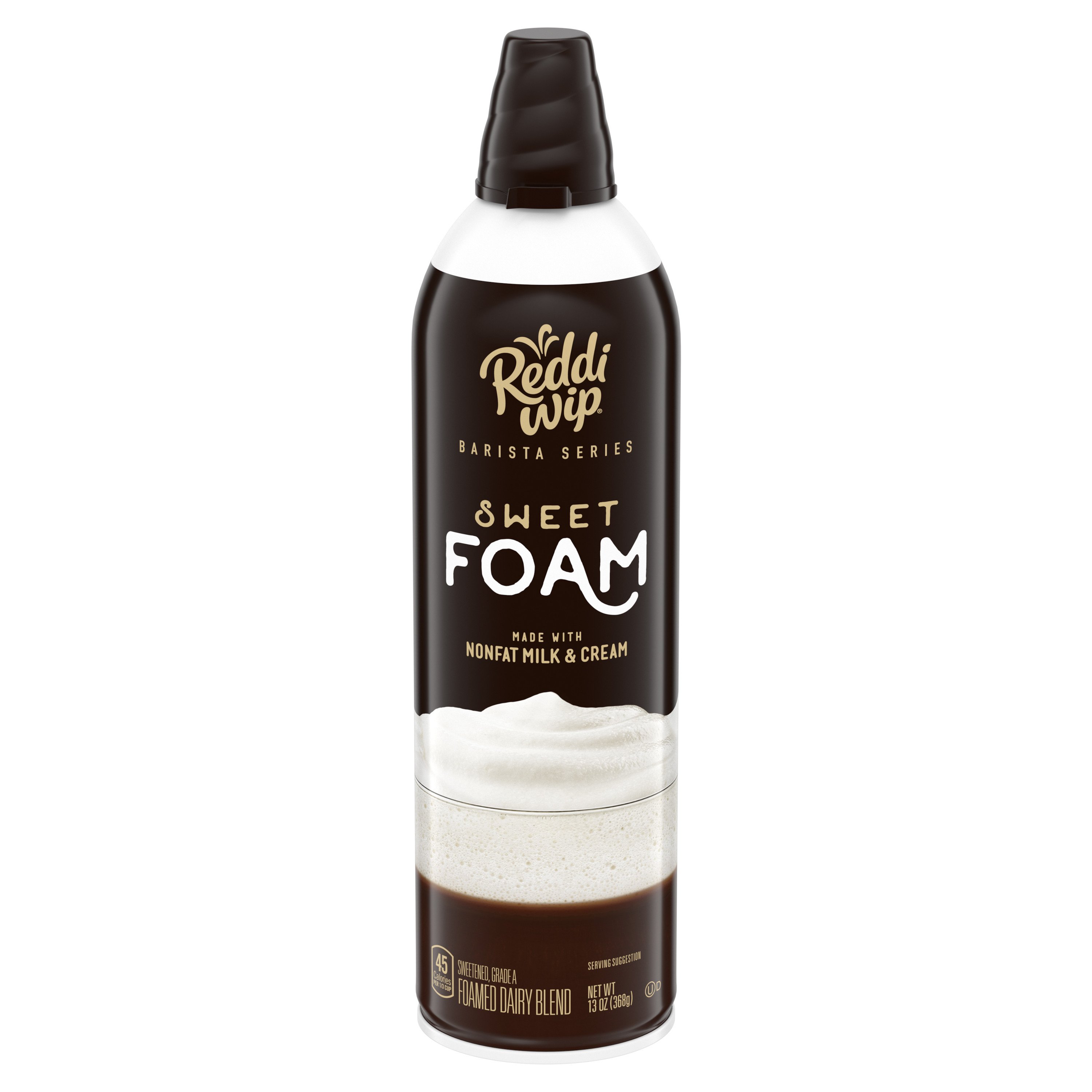 Reddi Wip Barista Series Sweet Foam Coffee Creamer Topper Made