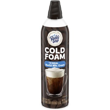 Reddi Wip Barista Series Sweet Foam Coffee Creamer Topper Made with Nonfat Milk and Cream, 13 oz