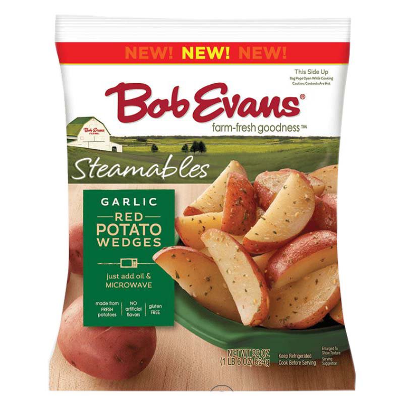 Bob Evans Steamables Garlic Red Potato Wedges Shop Potatoes & Carrots