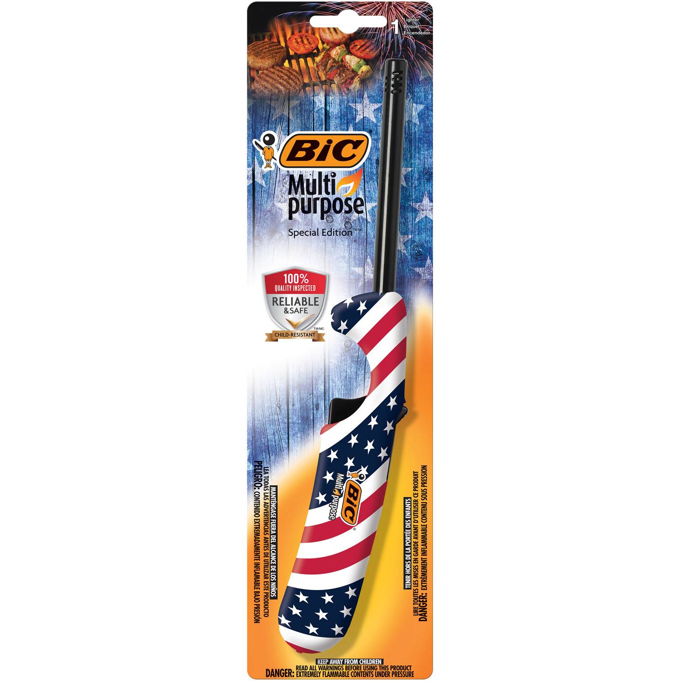 Bic Multi-Purpose Design Edition Americana Lighter; image 2 of 3