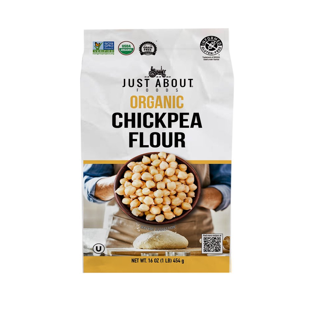 Just About Foods Organic Chickpea Flour Shop Flour at HEB