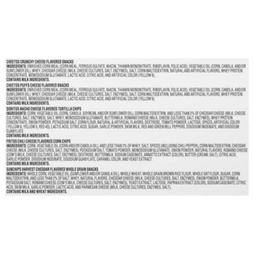 Frito Lay Cheesy Mix Snacks Variety Pack 