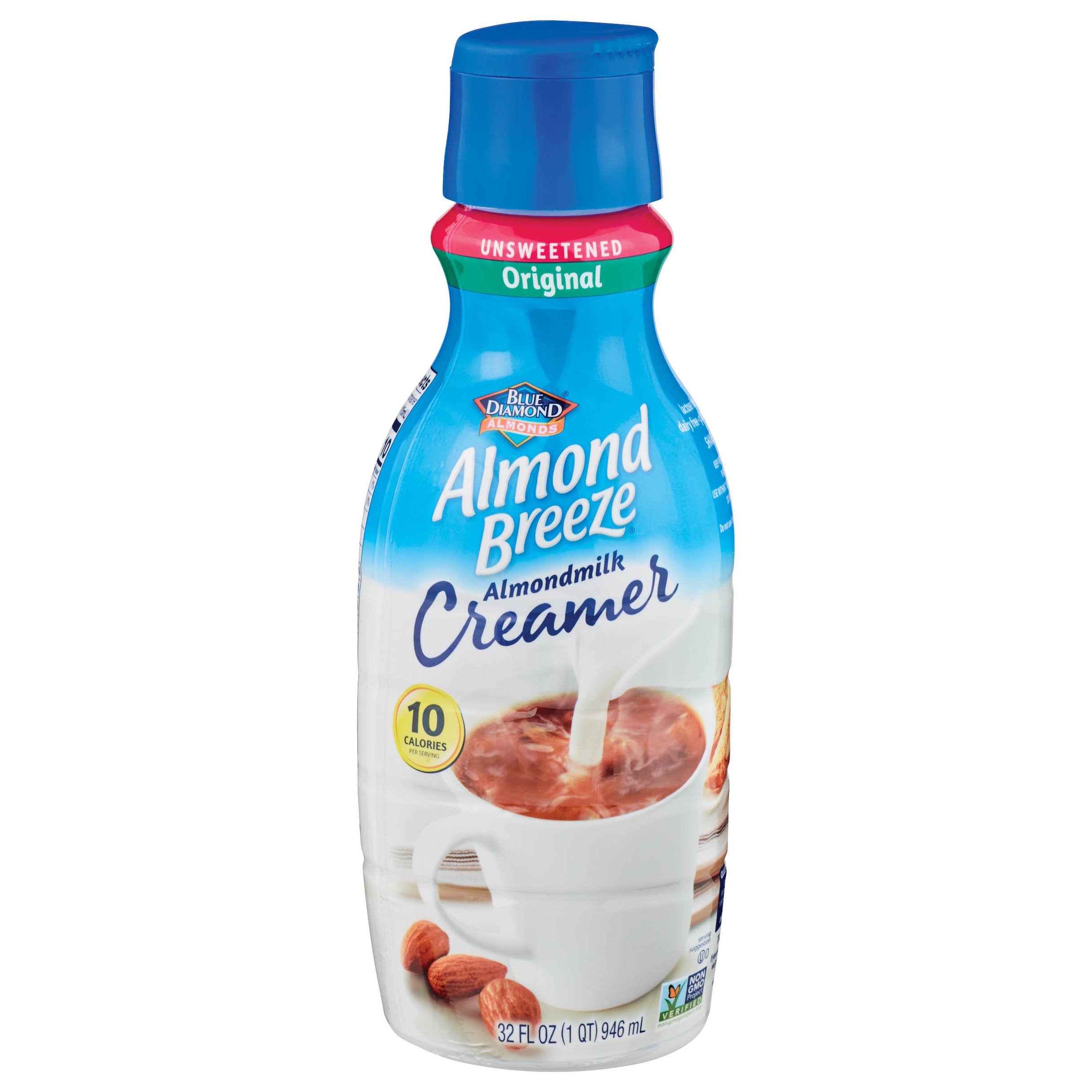 Blue Diamond Almond Breeze Unsweetened Original Almondmilk Liquid