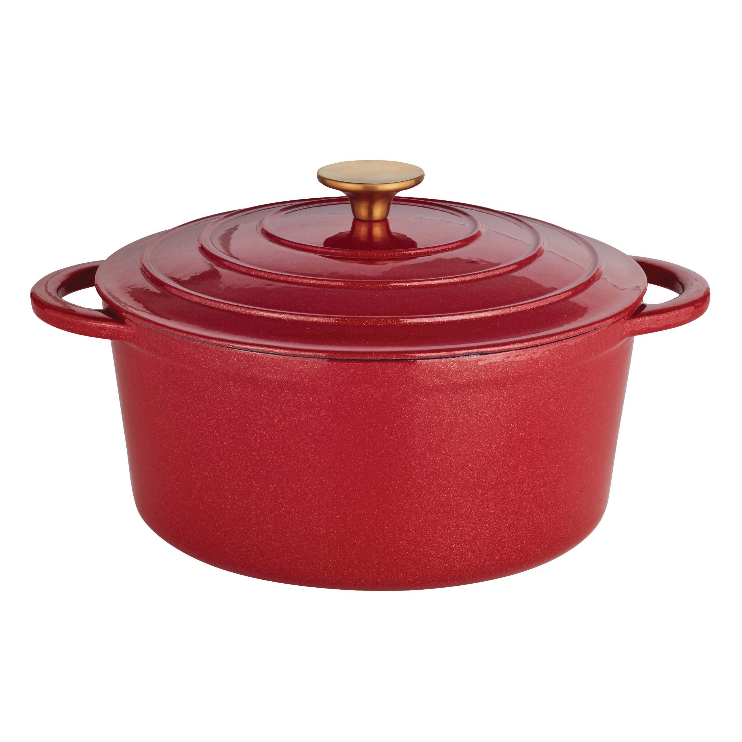 Cocinaware Red Enamel Casserole Shop Dutch Ovens at HEB