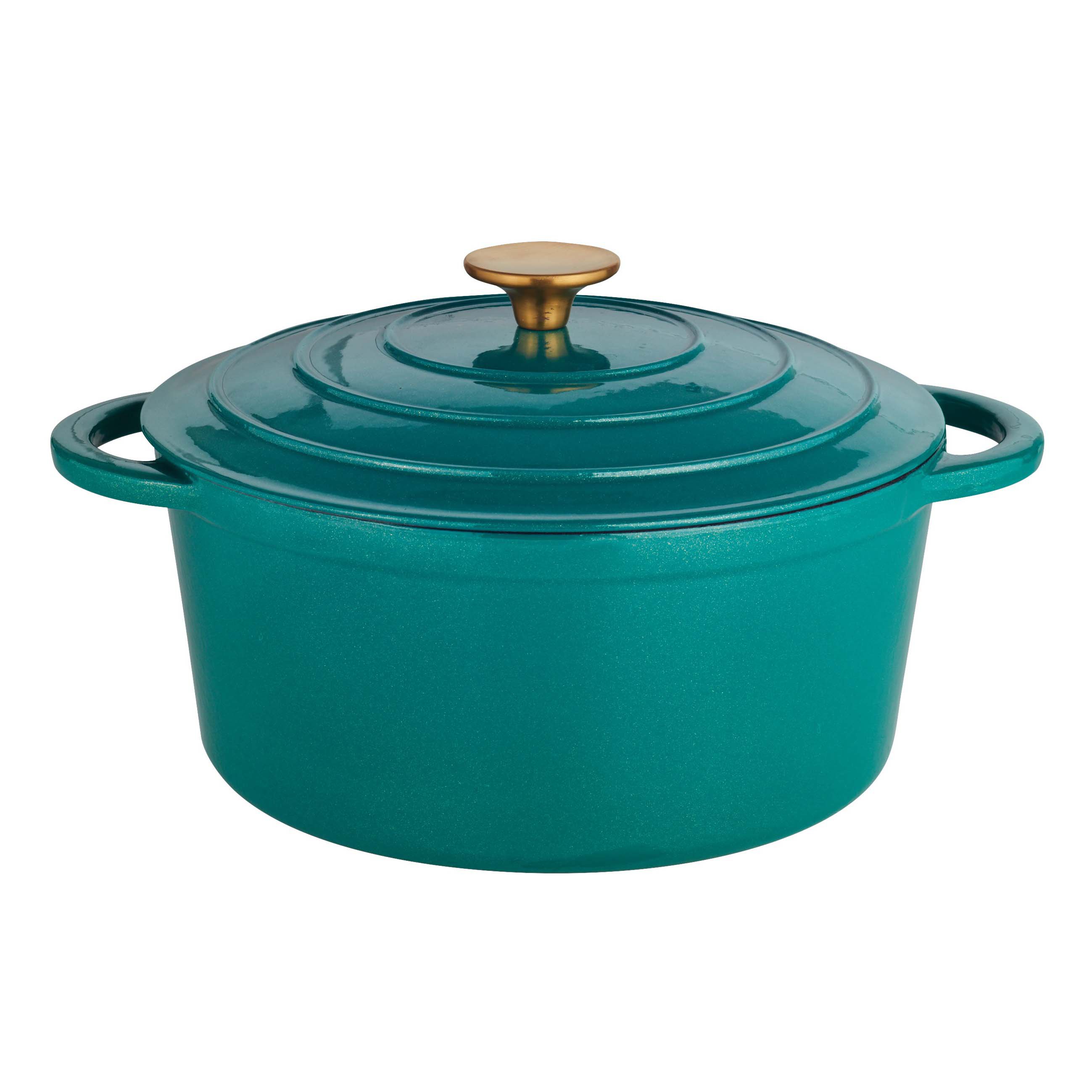 Cocinaware Teal Enamel Casserole - Shop Cookware at H-E-B