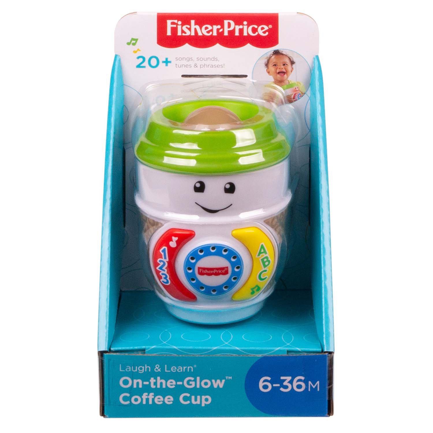 FisherPrice Laugh & Learn OnTheGlow Coffee Cup Shop Baby Toys at HEB