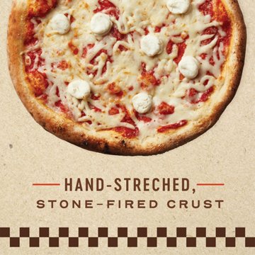 Midtown by H-E-B Four Cheese Stone Baked Italian Pizza