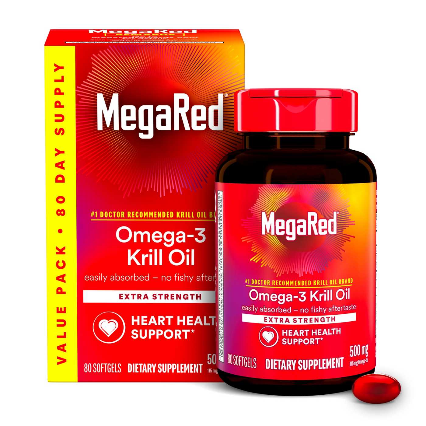 MegaRed Extra Strength Krill 500 mg; image 1 of 7